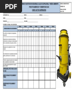 Check List - Aspiradora Electrica