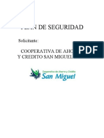 Plan de Seguridad