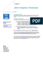 DES-1444 PE PowerScale Specialist Exam