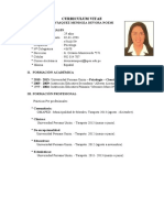 Curriculum Vitae - Devora Vasquez Mendoza - 2022 Enero