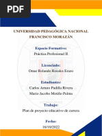 Plan de Proyecto Educativo de Carrera - Mario Jacobo Motiño y Carlos Arturo Padilla