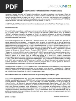 Contrato Marco de Operaciones Y Servicios Bancarios - Persona Natural