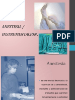 Anestesia