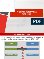 PRESENTACION DE INTERFASE AUTOMATICA SIGA - SIAF - Completo