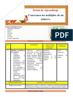 4° Sesión Día 4 Mat Conocemos Los Múltiplos de Un Número