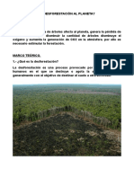 Trabajo Grupal La Deforestacion (Cef)