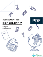 Into Grade 7 English - Assessor