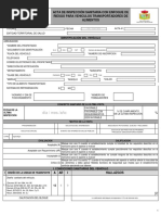 Ex-Gs-Rg-45 Acta de Inspeccin Sanitaria Con Enfoque de Riesgo para Vehiculos Transportadores de Alimentos 1