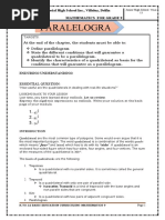 G - 9 Math Week 13