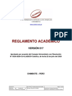 Reglamento Academico v017