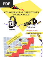 Formular Objetivos de Investigacion