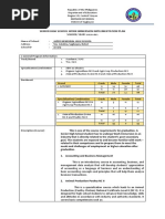 Work Immersion Plan 21-22