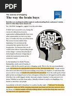 The Science of Shopping. The Way The Brain Buys