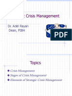 Crises Management - Mba.5