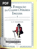 THOMPSOM E.P. A Formação Da Classe Operária Inglesa Vol.1