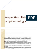 Perspectiva Histórica Da Epidemiologia