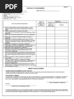 Annex C - Checklist of Requirements and Omnibus Sworn Statement