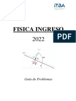 Guía de Problemas - Física Ingreso 2022