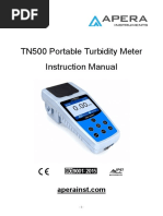 Instrumenservis-Manual-Tn500-Turbidimetro Portatil