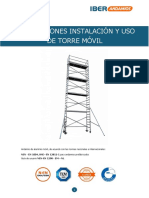 Manual de Instrucciones Torre Móvil 2021