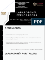 Laparotomia Exploradora