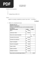 Examen Final - Contabilidad