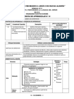 Sesiones Unidad - 4°