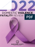 2022 Buncombe County Domestic Violence Fatality Review 