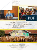 Profil Dinkes Kab Lima Puluh Kota 2022 Data Tahun 2021