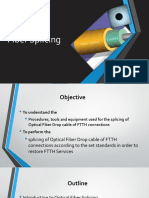 Fiber Splicing Mobitel Team