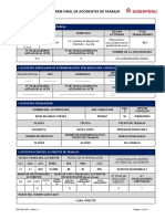 Informe Final de Investigación de Accidentes