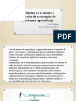 Habilidad en El Diseño y Selección de Estrategias de Enseñanza-Aprendizaje 8