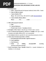 Procurement Guideline Reference