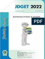 Maintenance of Books - FCRA