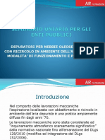 Corso Uniaria ARFILTRAZIONI