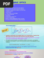 Wave Optics CH10