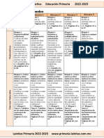 Noviembre - 6to Grado Dosificación (2022-2023)