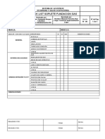 Check List Soplete Fundicion Gas