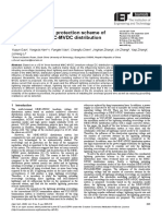 Study On Lightning Protection Scheme of Multi-Terminal MMC-MVDC Distribution System