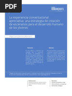 Romero - La Experiencia Conversacional Apreciativa