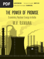 The Power of Promise Examining Nuclear Energy in India (M V Ramana)