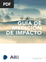 Guia de Medicion de Impacto para La Inversion de Impacto