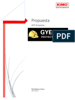 Propuesta: GYE Proyectos