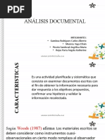 Analisis Documental