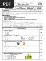 2º Pruebas de Diagnostico 2º