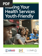 Making Health Services Youth Friendly