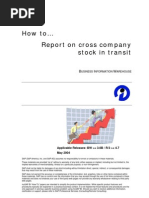 How To Report Cross Comp Stock