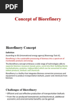 Concept of Biorefinery