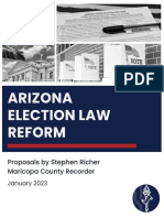 Arizona Election Law Reform Proposals - Stephen Richer