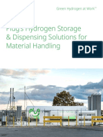 Plug Hydrogen Storage Dispensing Solutions For Material Handling